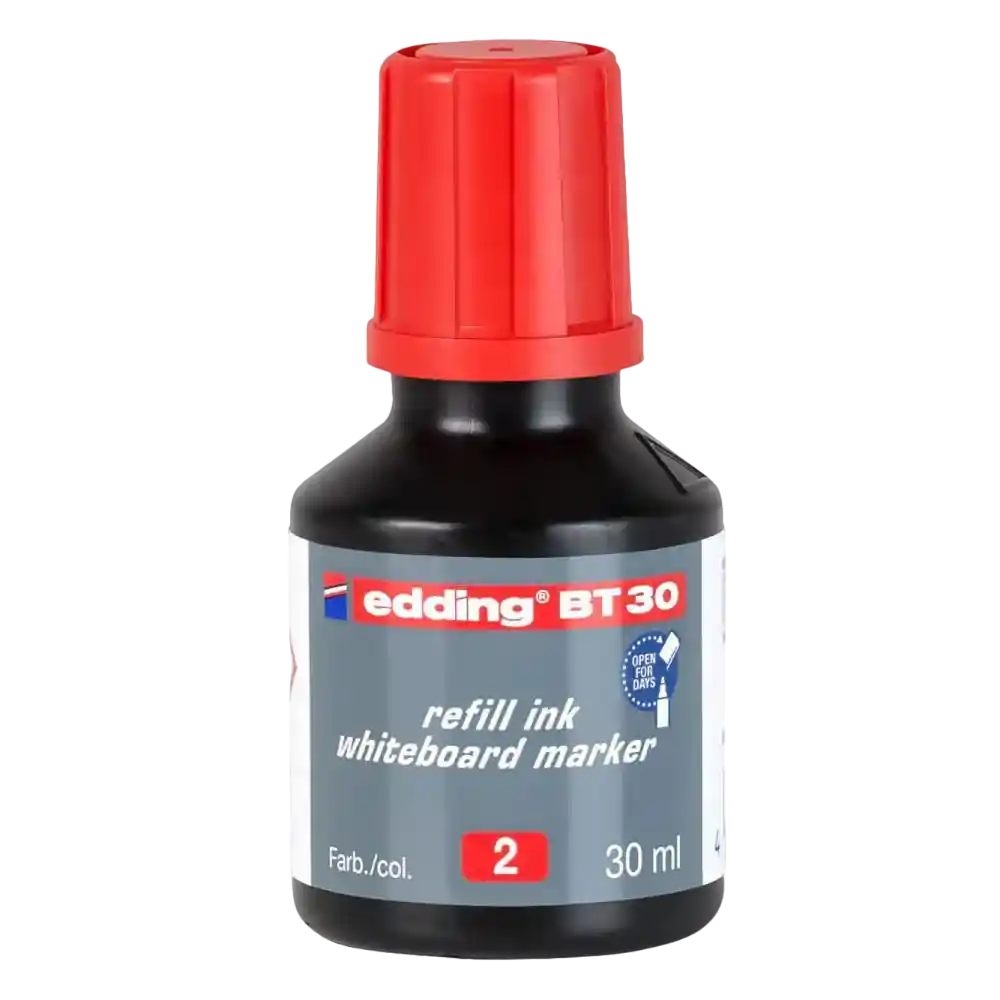 Tinta Para Marcador Recargable Rojo Edding