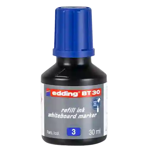 Tinta Para Marcador Recargable Azul Edding