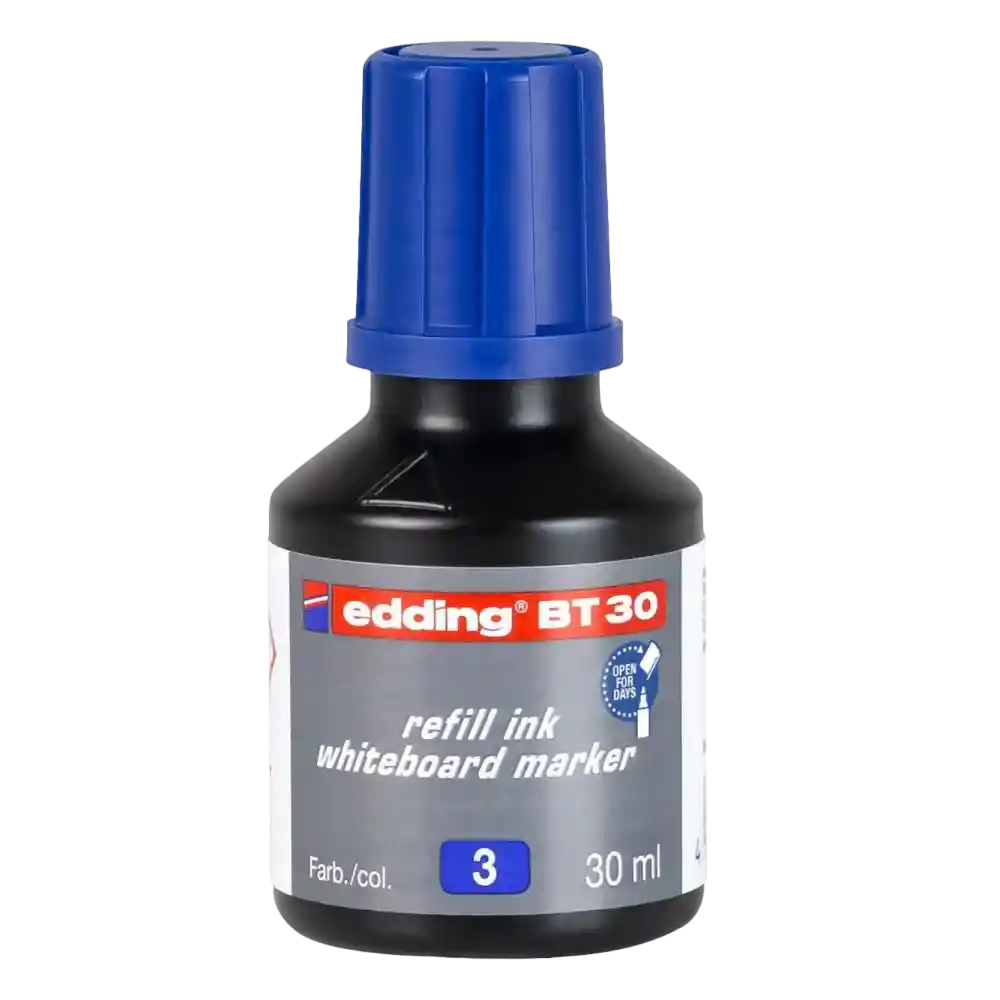 Tinta Para Marcador Recargable Azul Edding