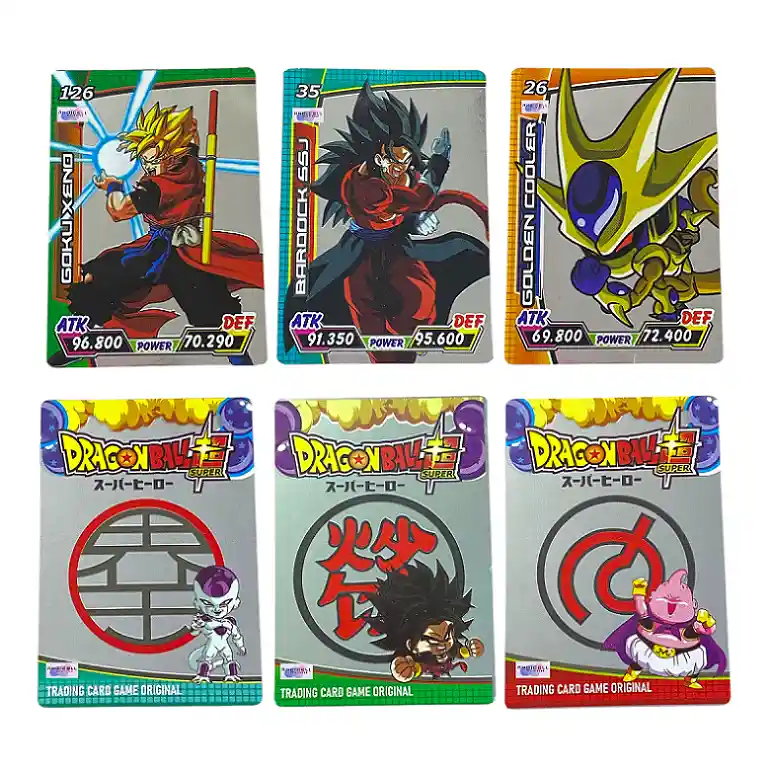 150 Cartas Dragon Ball Super Sparking Zero