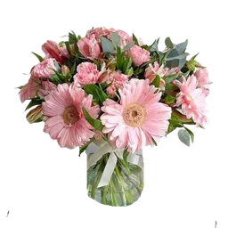 Ramo De Gerberas Con Astromelia