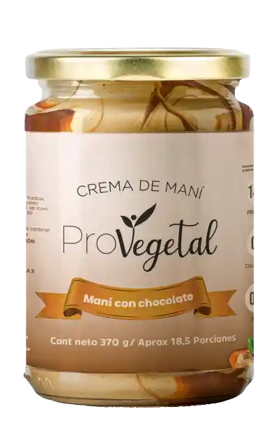 Crema Con Choco X370gr Provegetal