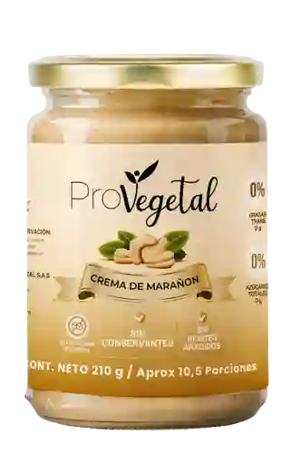 Crema Marañon X210 Gr Provegetal