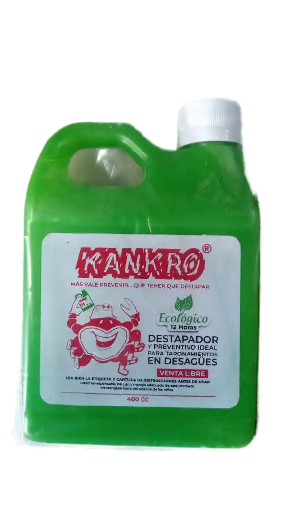 Kankro Original Destapa Cañerias X 400cc