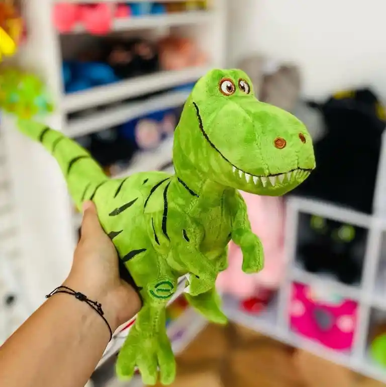 Peluche Dinosaurio Rex Verde