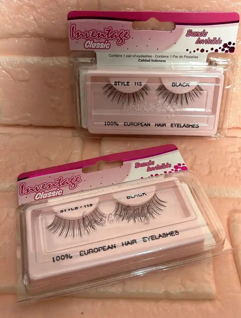 Pestañas Enteras Invintage Talla= 115