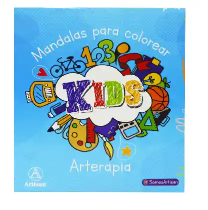 Libro De Mandalas Para Colorear Kids + 24 Colores