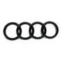 Emblema Audi Baul Escudo Negro 175mm Rs