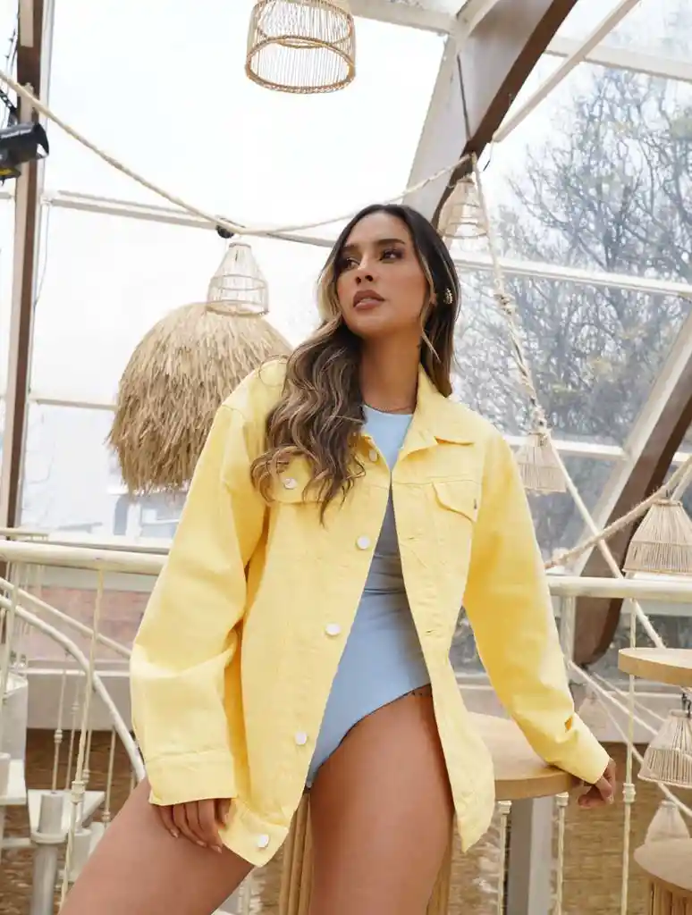 The Alma Chaqueta Talla U / Amarillo