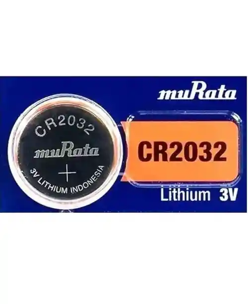 Pila De Reloj Murata Cr2032 Voltaje 3v X Unidad