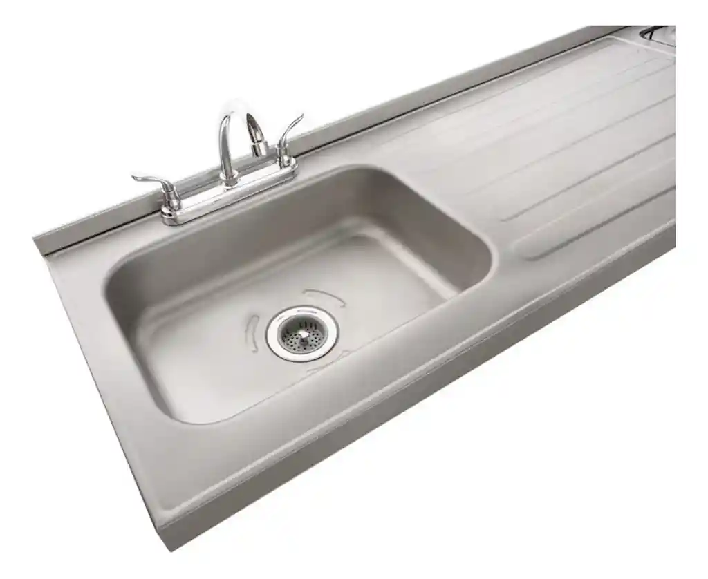 Mesón Ovata Haceb Inox 1,80 Mts Pozuelo Izquierdo Gn9001772