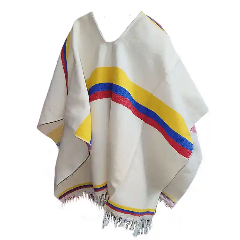 Poncho Tejido De Colombia