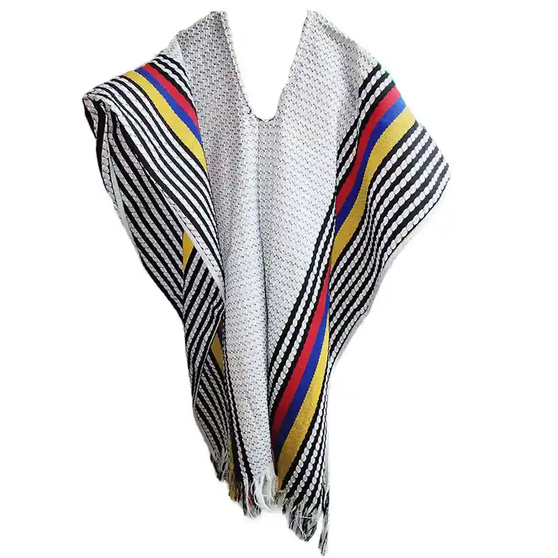 Poncho Tejido De Colombia