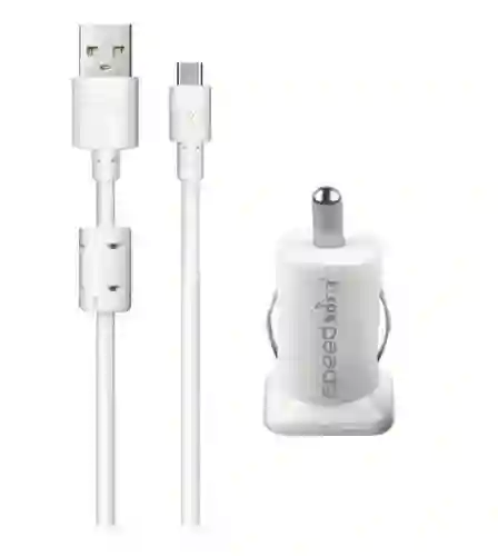 Cargador Usb De Carro 12v/24v Sg-23c V8 Speed