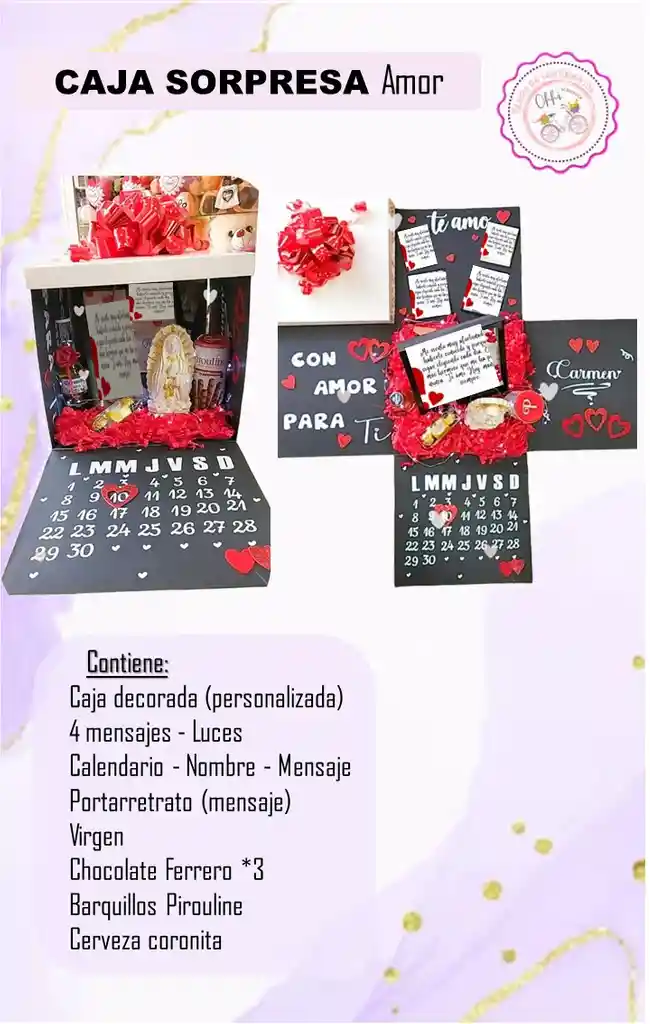 Caja Sorpresa 🎉😍🎁 🛑 Bajo Pedido 24 Horas De Anticipación