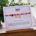 Pulseras De Protección Hilo Rojo De Los 7 Nudos Con Amuletos