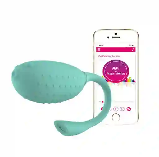 Magic Fugu Verde - Vibrador App Móvil Larga Distancia Punto G