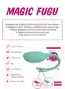 Magic Fugu Verde - Vibrador App Móvil Larga Distancia Punto G