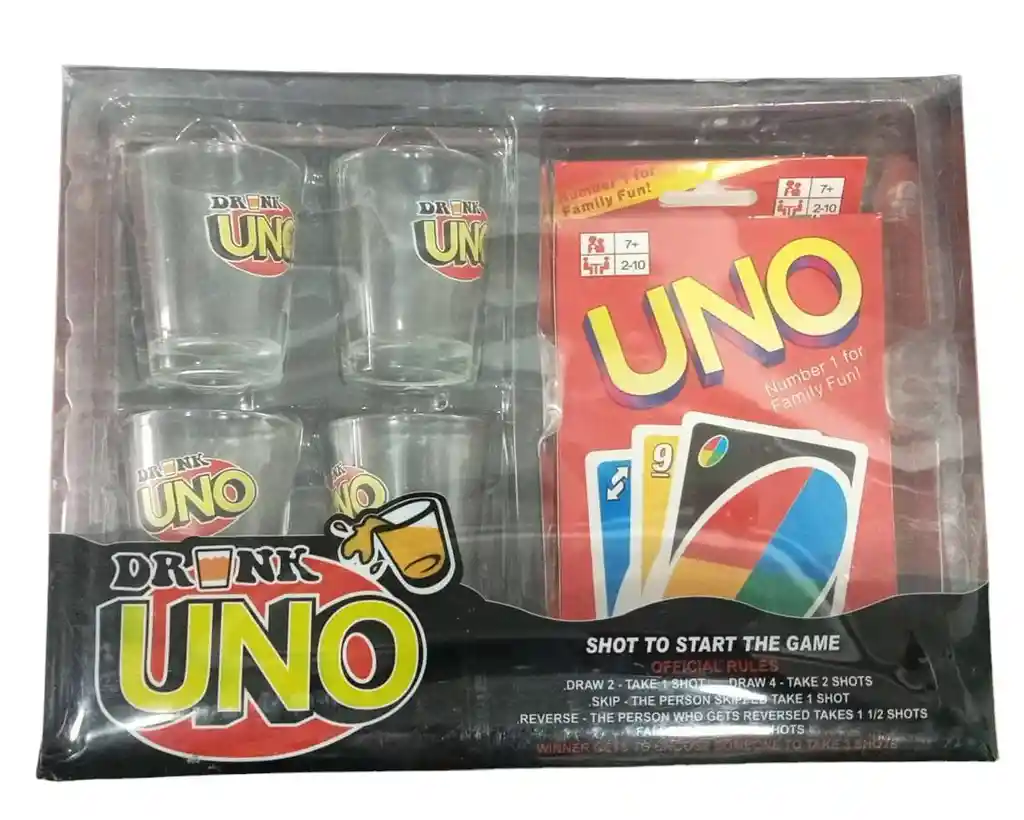 Juego De Cartas Uno Drink