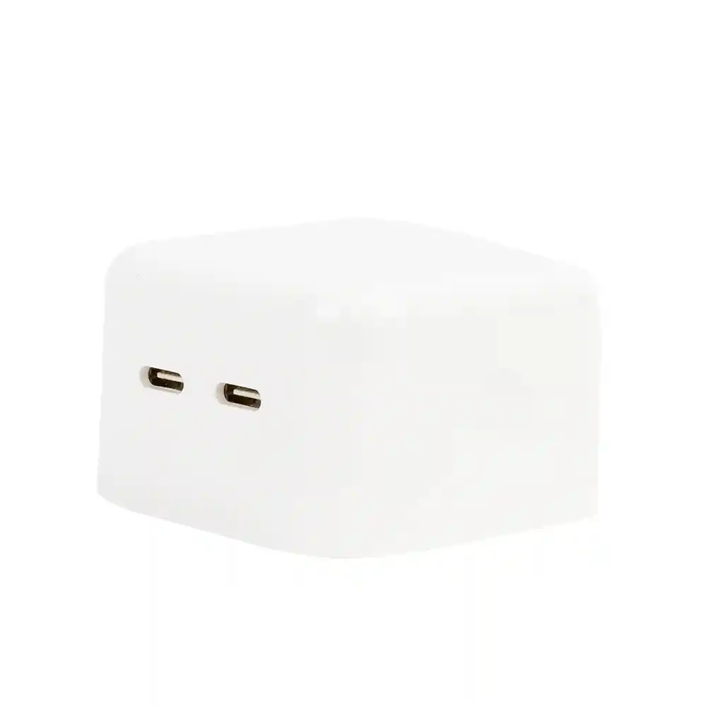 Convertidor/cargador Usb Tipo C Dual De Pared 35w Pd