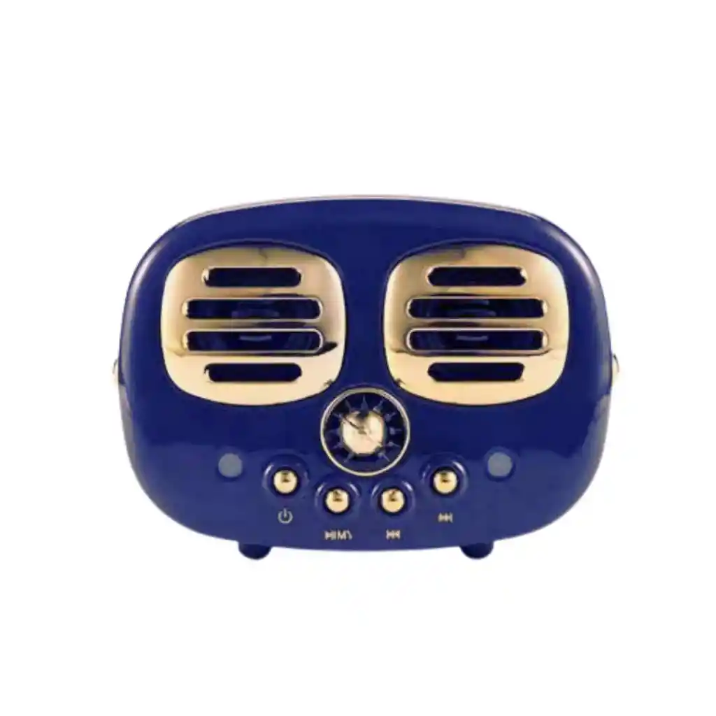 Parlante Altavoz Bluetooth Retro Mini Espectacular Regalo Hm12