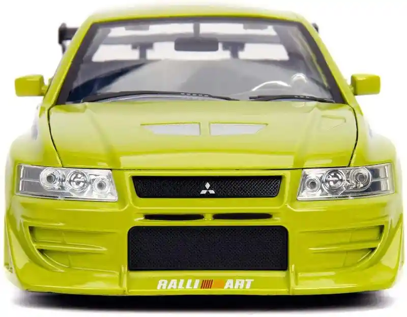 Carro Coleccionable Fast Furious Brians Mitsubishi Lancer Evolution Vii 2002