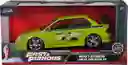 Carro Coleccionable Fast Furious Brians Mitsubishi Lancer Evolution Vii 2002