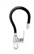 Llave Monomando Flexible Negra
