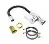 Llave Monomando Flexible Negra