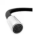 Llave Monomando Flexible Negra