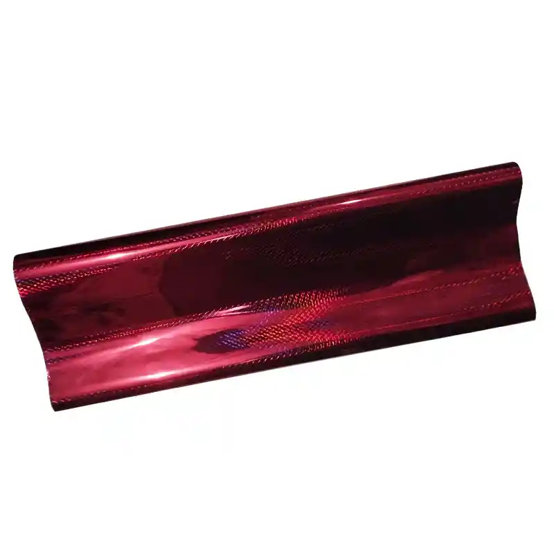 Papel Hologramado Rojo X10 Unidades