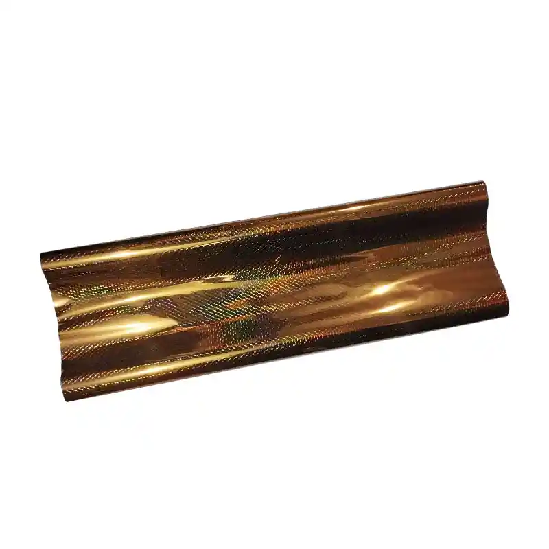 Papel Hologramado Amarillo X10 Unidades