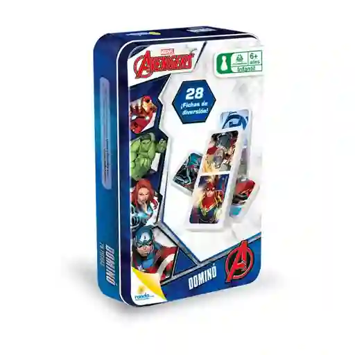 Juego De Mesa Domino Avengers Familia Niños