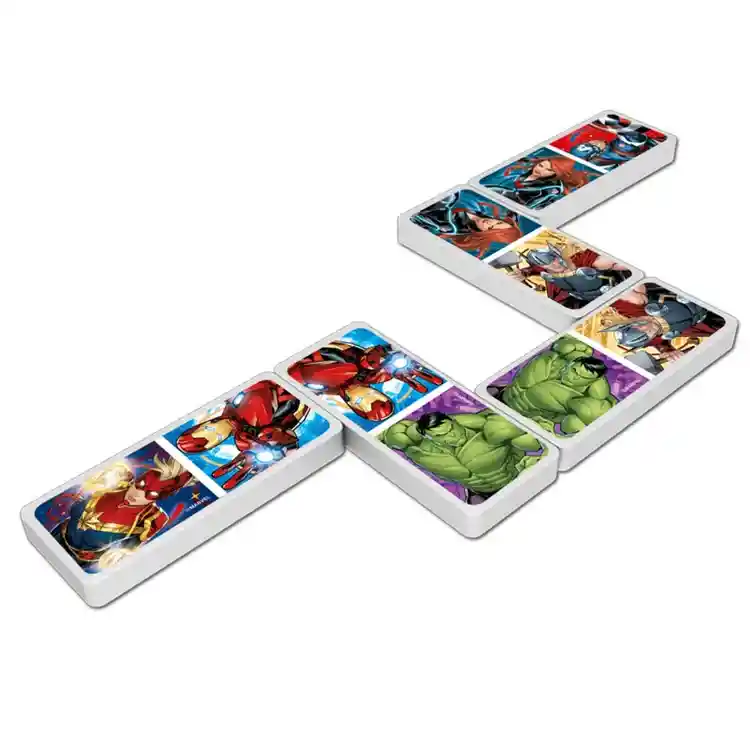 Juego De Mesa Domino Avengers Familia Niños