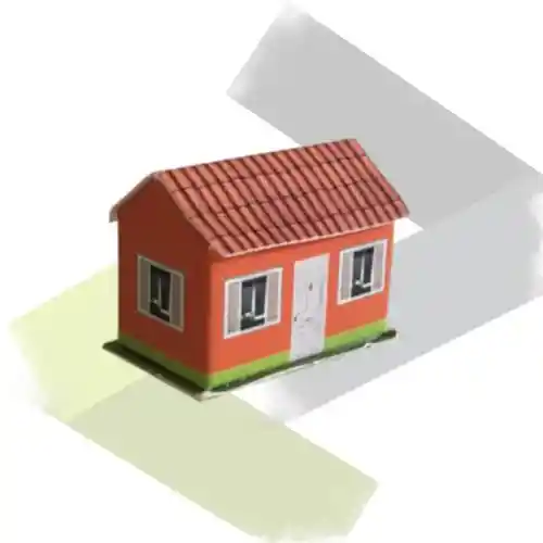 Casa Mediana Para Maqueta