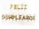 Velas De Feliz Cumpleaños X 15 Letras