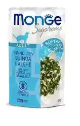 Monge Supreme Adulto Atún Con Quinoa Y Algas X 80g