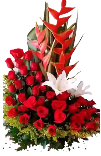 Flores Ramo De Rosas Primaveral
