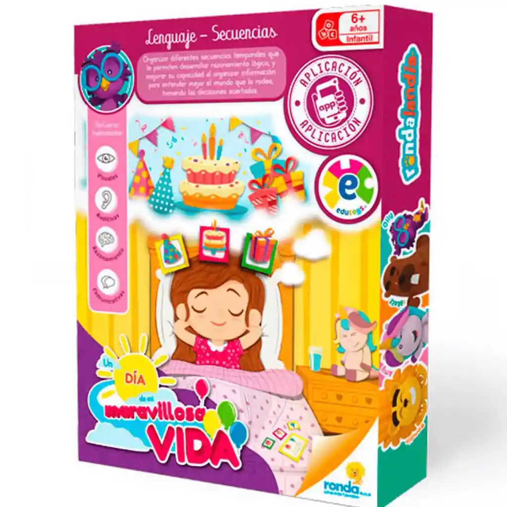 Juego De Mesa Didáctico Secuencias De Vida Lenguaje Niños