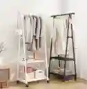 Organizador De Ropa 2 Niveles Perchero Zapatos Multiusos