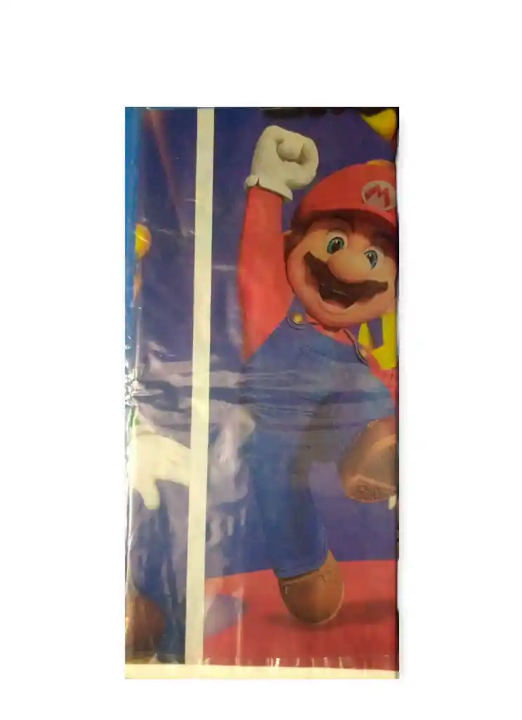 Mantel Desechable Para Fiesta De Super Mario Bros Y Luigi