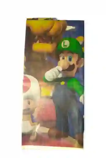 Mantel Desechable Para Fiesta De Super Mario Bros Y Luigi