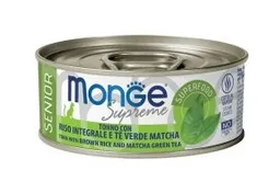 Atún Supremo Monge Con Arroz Integral Y Té Verde Matcha Senior 80 Gr