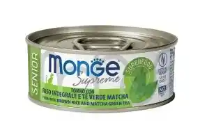 Atún Supremo Monge Con Arroz Integral Y Té Verde Matcha Senior 80 Gr