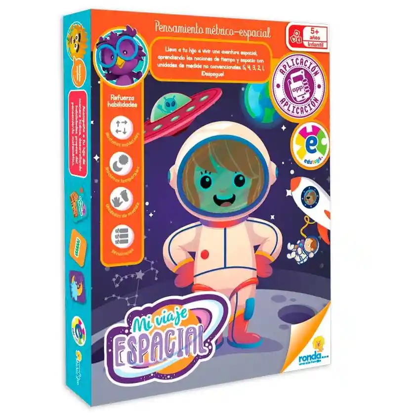 Juego De Mesa Didáctico Secuencias Mi Viaje Espacial Niños