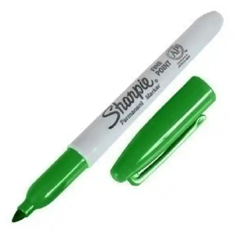 Marcador Permanente Sharpie Verde