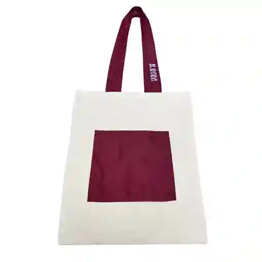 Tote Bag Bolsillo Tinto