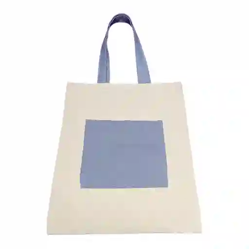 Tote Bag Bolsillo Gris