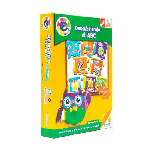 Juego Educativo Descubriendo El Abc Bilingüe Para Niños