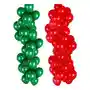 Globos Navidad Verde Rojo Latex Navideño X 100 Units